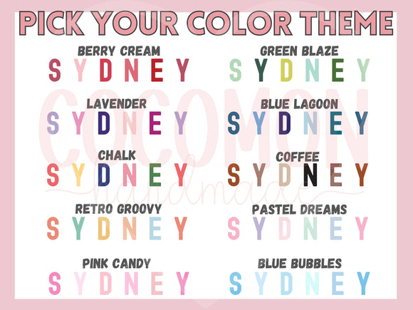 Personalized Name Tote Bag Custom Name Tote Bag Custom Tote Shopper Womens Bag Customized Name Gift For Her Kids Bag School Bag For Kids