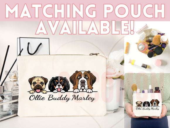 Personalized Dog Mom Tote Bag Custom Dog Lover Gift Tote Bag Reusable Bag Puppy Owner Gift Personalized Dog Lover Gift Animal Lover Gift Bag