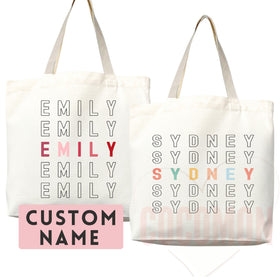 Personalized Name Tote Bag — Custom Gift (003)