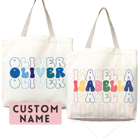 Personalized Name Tote Bag — Personalized Gift (011)