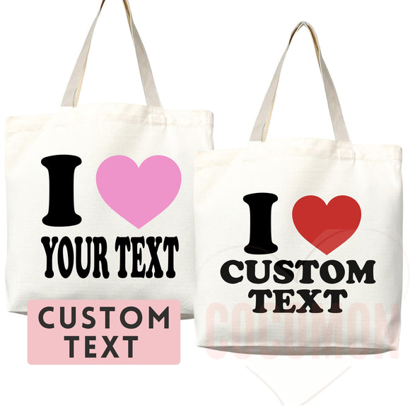 Personalized Bag Tote Thank You Bag Custom Tote Shopper Thank You Bag Custom Gift For Her Personalized Gift For Her Reusable Bag Grocery Bag