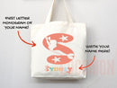 Personalized Name Tote Bag Mermaid Gift Custom Name Tote Bag Custom Tote Shopper Customized Name Gift For Her Kids Bag School Bag For Kids