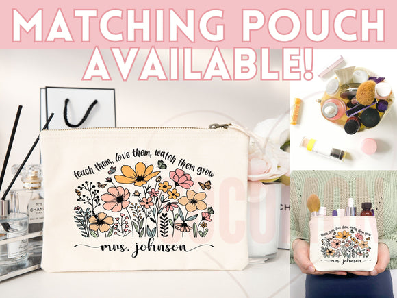 Teacher Appreciation Gift Tote Bag Canvas Custom Teacher Gift Personalized School Bag Gifted Teacher Tote Reusable Bag School Campus Bag