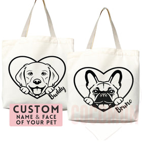 Dog Mom Tote Bag — Gift for Dog Lover