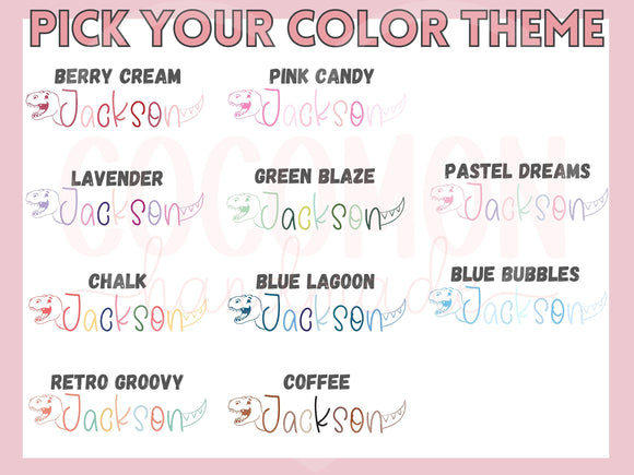 Personalized Name Tote Bag Dinosaur Gift Custom Name Tote Bag Custom Tote Shopper Customized Name Back to school Kid Bag School Bag For Kids