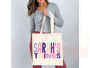 Personalized Name Tote Bag Custom Name Tote Bag Custom Tote Shopper Womens Bag Customized Name Gift For Her Kids Bag School Bag For Kids