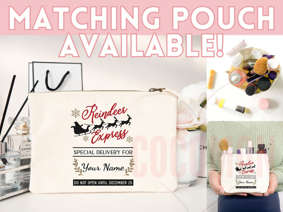 Custom Christmas Bag Tote Christmas Eve Gift Custom Stocking Sack Santa Sack Santa Delivery Sack Christmas gift bag for kids Santa Claus bag