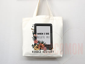 Book Lover Tote Bag — Book Lover Gift (066)