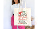 Custom Christmas Bag Tote Christmas Eve Gift Custom Stocking Sack Santa Sack Santa Delivery Sack Christmas gift bag for kids Santa Claus bag