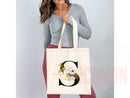 Custom Monogram Name Tote Bag Personalized Tote Bag Bridesmaid Gifts Bridal Party Custom Tote Bach Party Gift Customized Name Gift For Her