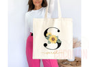 Custom Monogram Name Tote Bag Personalized Tote Bag Bridesmaid Gifts Bridal Party Custom Tote Bach Party Gift Customized Name Gift For Her
