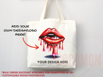 Personalized Custom Text Tote Bag, view 2