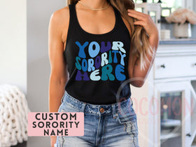 Sorority T-Shirt — Personalized Big Little Gift