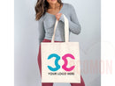Customized Tote Bag Custom Logo Custom Text Tote Bag Bulk Custom Tote Bag Custom Tote Shopper Custom Gift For Her Personalized Company Logo