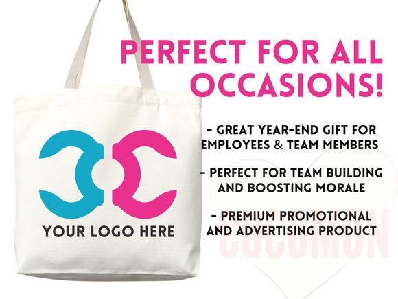 Customized Tote Bag Custom Logo Custom Text Tote Bag Bulk Custom Tote Bag Custom Tote Shopper Custom Gift For Her Personalized Company Logo