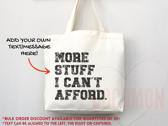 Personalized Bag Tote Thank You Bag Custom Tote Shopper Thank You Bag Custom Gift For Her Personalized Gift For Her Reusable Bag Grocery Bag