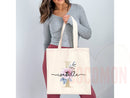 Custom Monogram Name Tote Bag Personalized Tote Bag Bridesmaid Gifts Bridal Party Custom Tote Bach Party Gift Customized Name Gift For Her