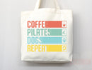 Yoga Canvas Tote Bag Fun Yoga Lover Gift for Yoga Tote Bag Everyday Tote Eco Friendly Aesthetic Tote Shopper Reusable Grocery Bag Cute Bag