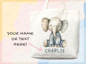 Personalized Name Tote Bag Barn Animal Gift Daycare Diaper Bag Custom Name Tote Customized Name Back to School Bag for Kids Bag Kindergarten