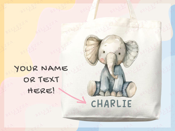 Personalized Name Tote Bag Barn Animal Gift Daycare Diaper Bag Custom Name Tote Customized Name Back to School Bag for Kids Bag Kindergarten