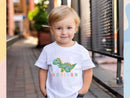 Custom Kids' T-Shirt Infant Bodysuit New Born Gift Personalized Name Kids Gift Dinosaur Shirt Toddler Tshirt Customized Gift for Boys 033
