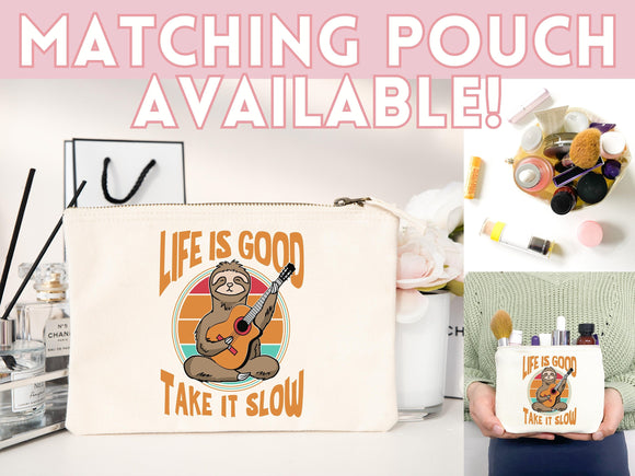 Sloth Canvas Tote Bag Funny Sloth Lover Gift Tote Bag Everyday Tote Eco Friendly Aesthetic Tote Shopper Reusable Grocery Bag Cute Bag Animal