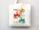Goldfish Canvas Tote Bag Goldfish Lover Gift Tote Bag Everyday Tote Eco Friendly Aesthetic Tote Shopper Reusable Grocery Bag Cute Bag Animal