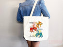 Goldfish Canvas Tote Bag Goldfish Lover Gift Tote Bag Everyday Tote Eco Friendly Aesthetic Tote Shopper Reusable Grocery Bag Cute Bag Animal