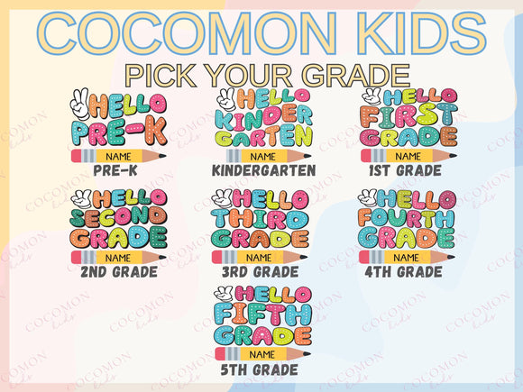 Custom Name Tote Bag Kids Library Bag Book Bag Gift for Kids Daycare Diaper Bag Personalized Name Back to School Bag for Kids Kindergarten