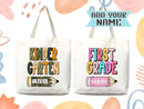 Personalized Name Tote Bag Barn Animal Gift Daycare Diaper Bag Custom Name Tote Customized Name Back to School Bag for Kids Bag Kindergarten