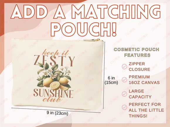 Lemon Canvas Tote Bag Farmers Market Tote Bag Gift Tote Shopper Bag Everyday Tote Eco Friendly Bag Tote Reusable Grocery Bag Cute Summer Bag