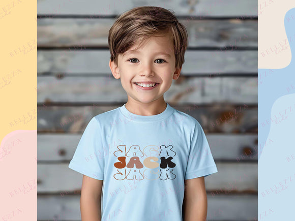 Custom Kids' T-Shirt Infant Bodysuit New Born Gift Personalized Name Kids Gift Preschool Shirt Toddler Tshirt Customized Gift for Boys 011