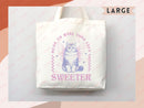 Cat Tote Bag Cat Lover Gift For Mom Cute Funny Canvas Tote Bag Animal Lover Reusable Bag Aesthetic Tote Shopper Women's Tote School Bag Tote