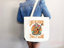 Sloth Canvas Tote Bag Funny Sloth Lover Gift Tote Bag Everyday Tote Eco Friendly Aesthetic Tote Shopper Reusable Grocery Bag Cute Bag Animal