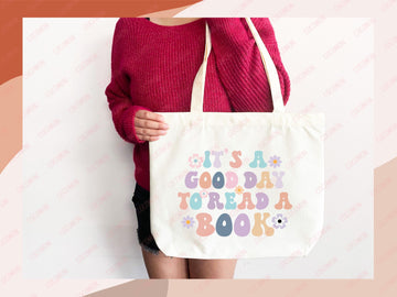 Book Lovers Tote Booktrovert Tote Bag Gift for Book Lover Bookworms Gift For Teachers Readers' Tote Shopper Library Bag School aesthetic bag