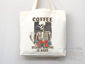 Coffee Lover Tote Bag — Coffee Lover Gift (002)