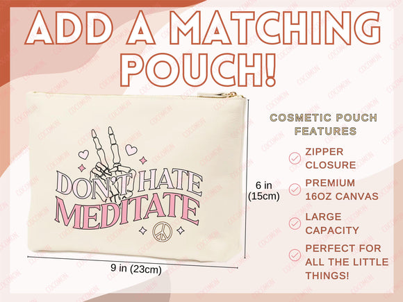 Yoga Canvas Tote Bag Fun Yoga Lover Gift for Yoga Tote Bag Everyday Tote Eco Friendly Aesthetic Tote Shopper Reusable Grocery Bag Cute Bag