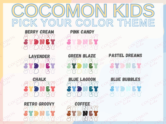 Personalized Name Tote Bag Custom Name Tote Bag Custom Tote Shopper Womens Bag Customized Name Gift For Her Kids Bag School Bag For Kids