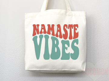 Yoga Canvas Tote Bag Fun Yoga Lover Gift for Yoga Tote Bag Everyday Tote Eco Friendly Aesthetic Tote Shopper Reusable Grocery Bag Cute Bag