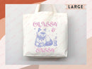 Cat Tote Bag Cat Lover Gift For Mom Cute Funny Canvas Tote Bag Animal Lover Reusable Bag Aesthetic Tote Shopper Women's Tote School Bag Tote