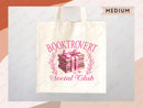 Book Lovers Tote Booktrovert Tote Bag Gift for Book Lover Bookworms Gift For Teachers Readers' Tote Shopper Library Bag School aesthetic bag