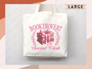 Book Lovers Tote Booktrovert Tote Bag Gift for Book Lover Bookworms Gift For Teachers Readers' Tote Shopper Library Bag School aesthetic bag