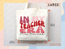 Teacher Appreciation Gift Tote Bag Canvas Custom Teacher Gift Personalized School Bag Gifted Teacher Tote Reusable Bag School Campus Bag