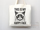 Funny Canvas Tote Bag Humor Bag Everyday Tote Eco Friendly Gift Tote Shopper Reusable Grocery Bag Cute Aesthetic Bag School Bag Gift for Her