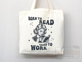 Book Lover Tote Bag — Book Lover Gift (091)