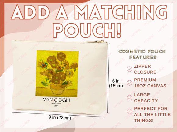 Van Gogh Tote Bag Artsy Bag Van Gogh Shoulder Bag Van Gogh School Tote Eco Friendly Aesthetic Tote Shopper Reusable Grocery Bag Gift for Her