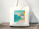 Monet Tote Bag Artsy Bag Monet Shoulder Bag Monet Gift School Tote Eco Friendly Aesthetic Tote Shopper Reusable Grocery Bag Gift for Her