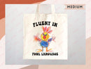 Funny Canvas Tote Bag Humor Bag Everyday Tote Eco Friendly Gift Tote Shopper Reusable Grocery Bag Cute Aesthetic Bag School Bag Gift for Her