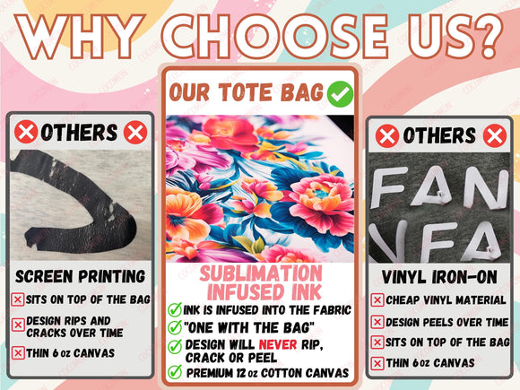 Custom Name Senior Tote Bag High School University Gift Graduation Bag for Her Personalized College Tote Campus School Bag Customized Gift