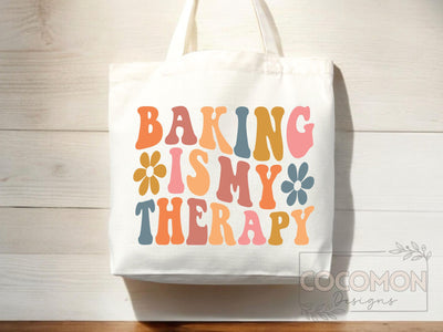 Baking Lover Canvas Tote Bag Funny Baker Gift Tote Bag Everyday Tote Eco Friendly Gift Tote Shopper Reusable Grocery Bag Cute Aesthetic Bag
